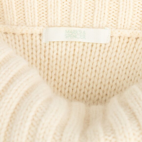 Marks & Spencer Ombre Turtleneck Sweater – Mint/Cream/Gray  Women’s US 6 (UK 10) - Picture 9 of 12